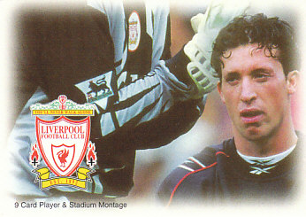 Montage (puzzle 9) Liverpool 1999 Futera Fans' Selection #81